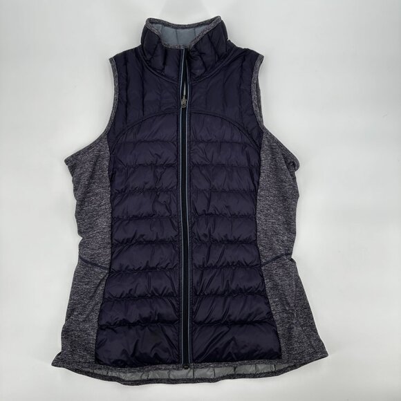 lululemon athletica Jackets & Blazers - Lululemon Reversible Vest Purple Gray Women's size 12